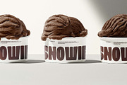 Ice Cream Cups Packaging Mockup, a Cups & Container Mockup by Creo.pt (Thumbnail 5 of 6)