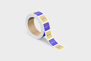 70+ Must-Have Sticker Mockups, a Mockup by Mockupdaddy (Thumbnail 61 of 70)