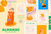 ALMANAC & ABSTRACT POSTER, a Wallpaper Graphic by nadispasibenko (Thumbnail 1 of 21)