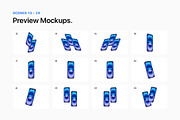 iPhone 16 - 24 Mockups Scenes, an iPhone Mockup by Asylab (Thumbnail 3 of 58)