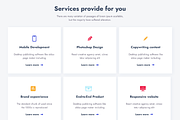 Digital Agency Landing Page, a Landing Page Template by FoxStore (Thumbnail 3 of 6)