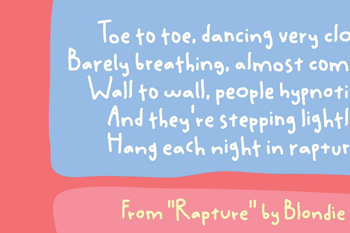 Lonely Street, a Handwritten Font by pizzadudedotdk (Photo 3 of 10)