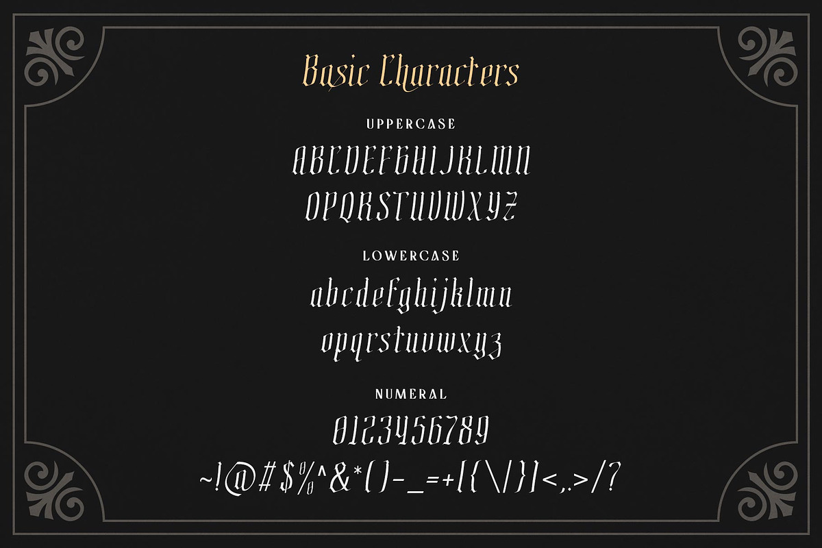 Remboland Typeface, a Blackletter Font by alit design (Photo 3 of 15)