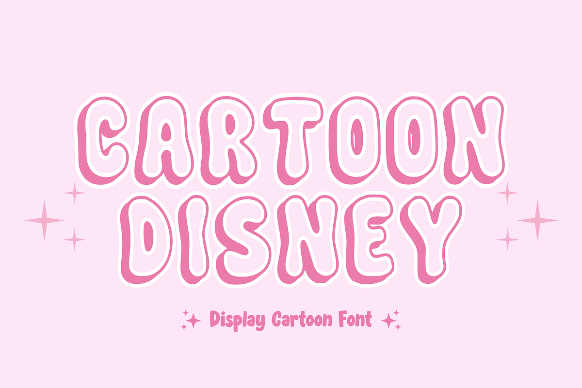 Outline Bounce - Bubble Font Type, a Font by KiddoGlyphs Studio (Photo 2 of 3)