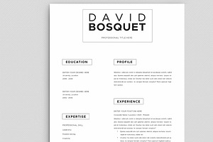 Resume / CV