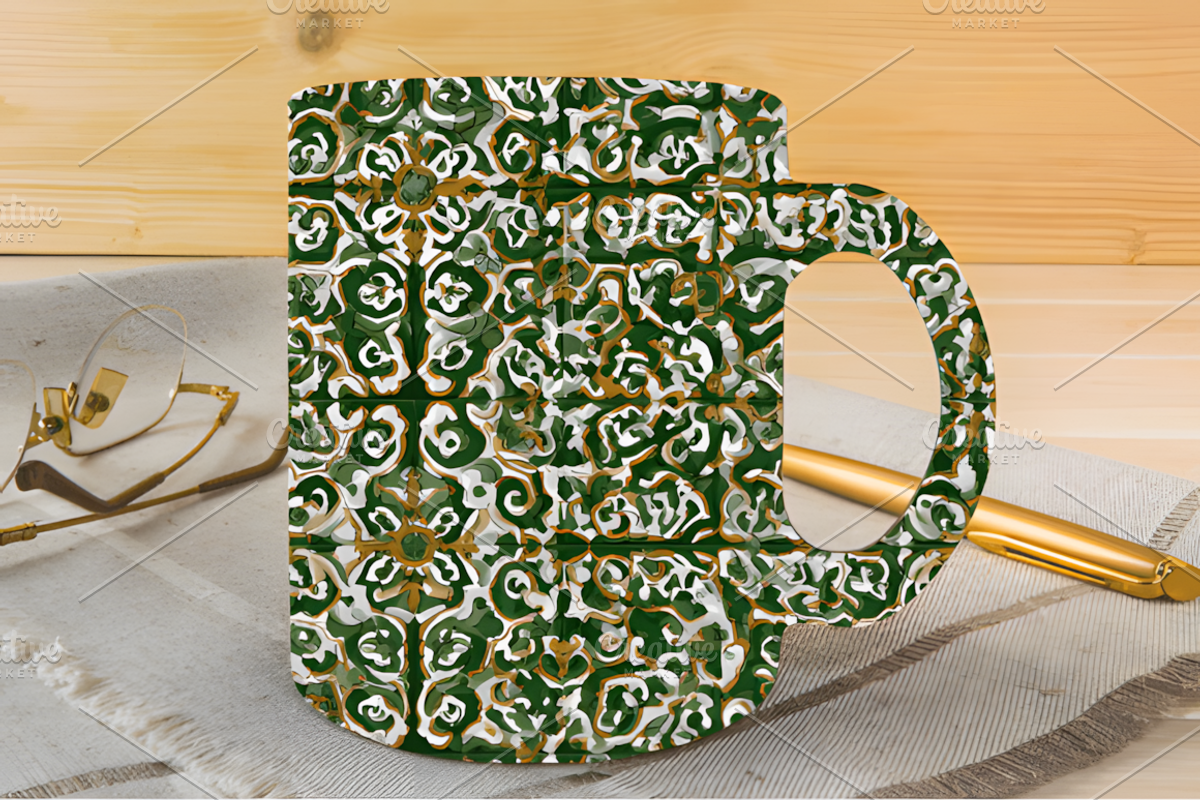 Mediterranean Tile Patterns Backgrou, a Pattern Graphic by Ink Gallery (Photo 4 of 6)