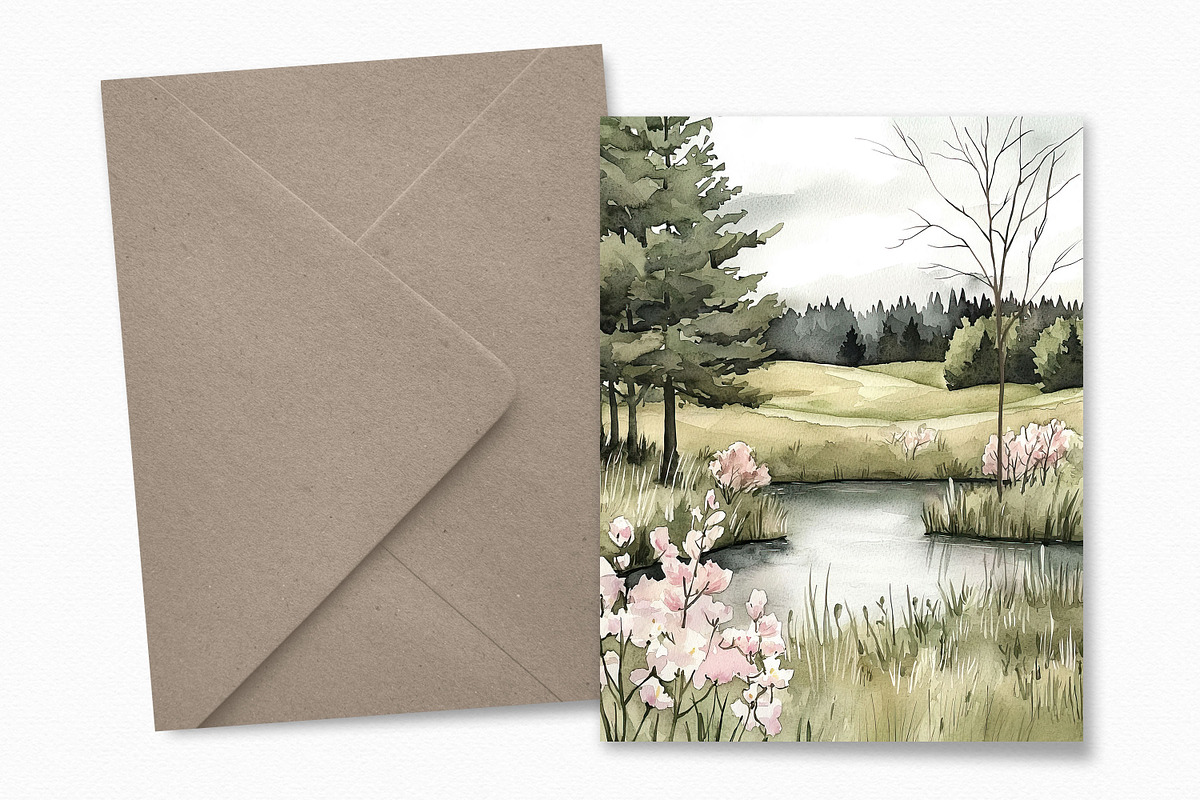 Springtime Serenity, a Decorative Illustration by rileyBgraphics (Photo 4 of 7)