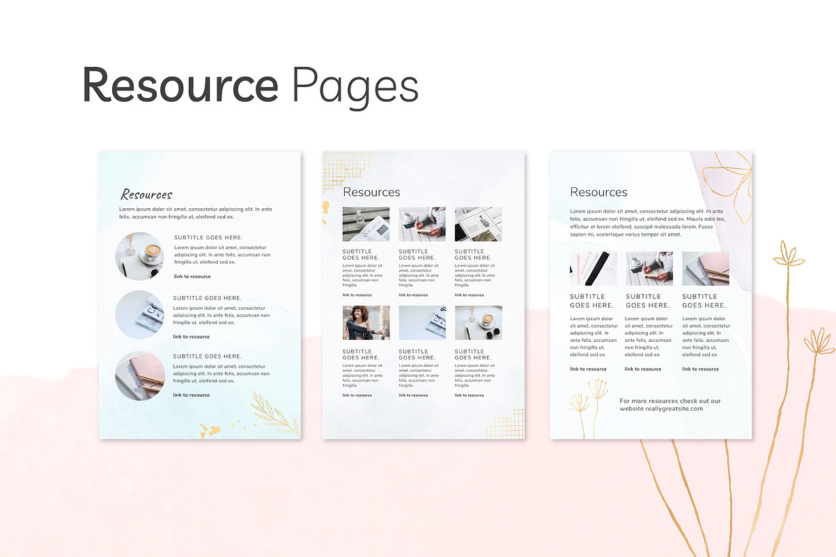 Coaches Workbook & eBook | Canva, a Magazine Template by Galaxybomb (Photo 11 of 18)