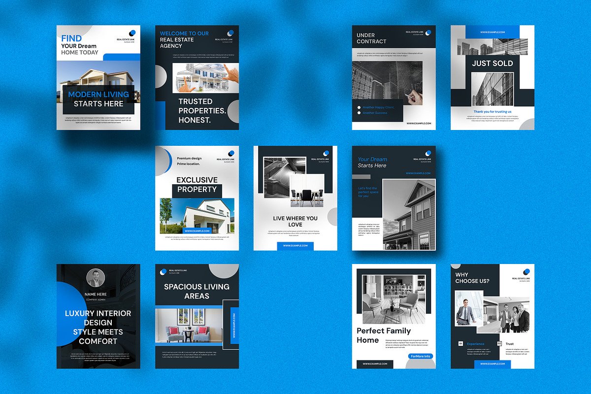 Real Estate social media post, a Social Media Template by Artisan Vibes (Photo 3 of 8)