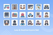 Law & Justice Icons - Filled Line, an Icon by Kmg Design (Thumbnail 3 of 3)