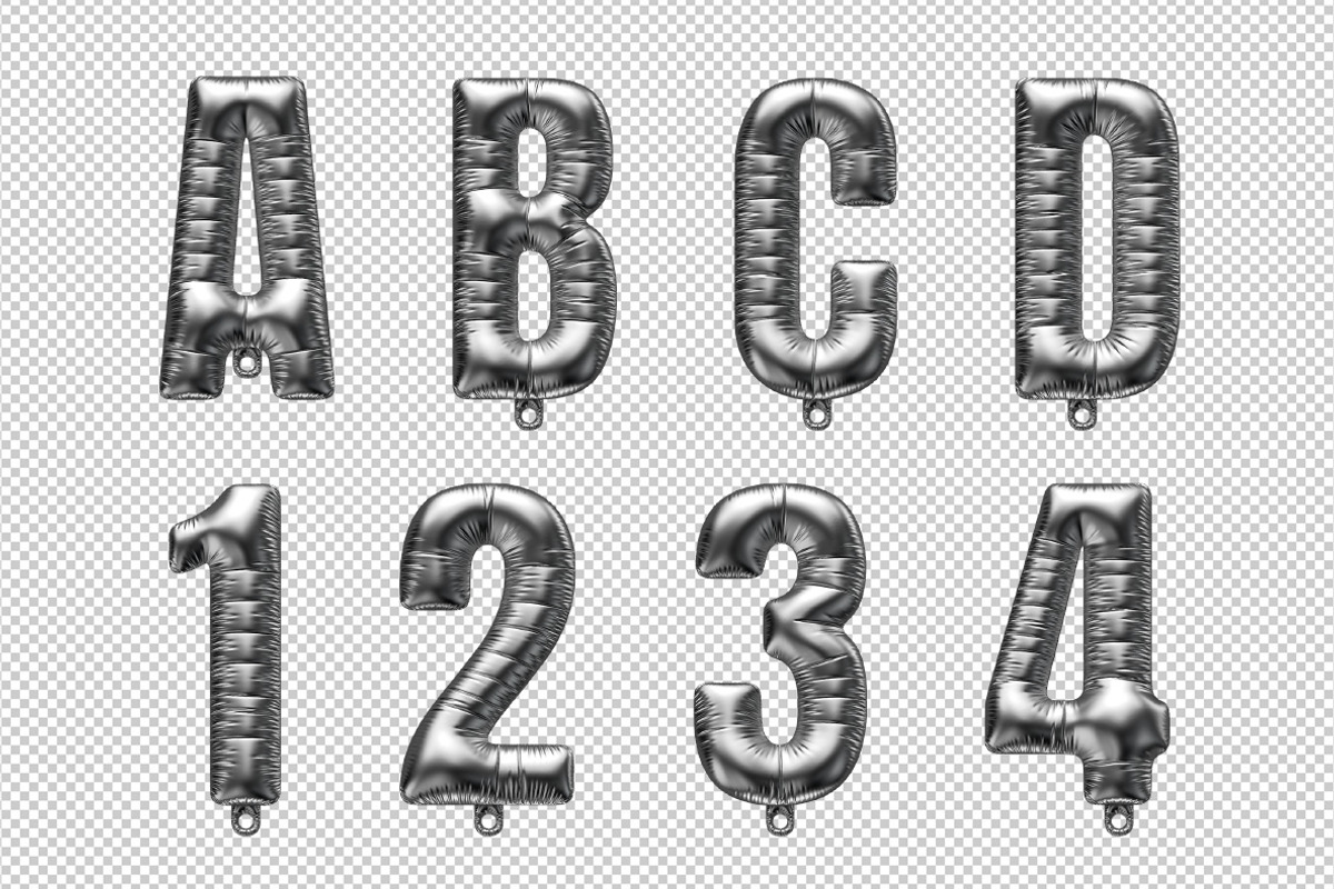 Party Balloon Font, a Font by Handmadefont (Photo 9 of 9)