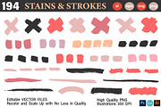 Vector Stains & Strokes Atelier +SVG, an Object Graphic by Katrinelly (Thumbnail 7 of 15)