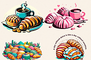 PAN DULCE CLIPART PACK, an Object Graphic by Daring Digies (Thumbnail 3 of 7)