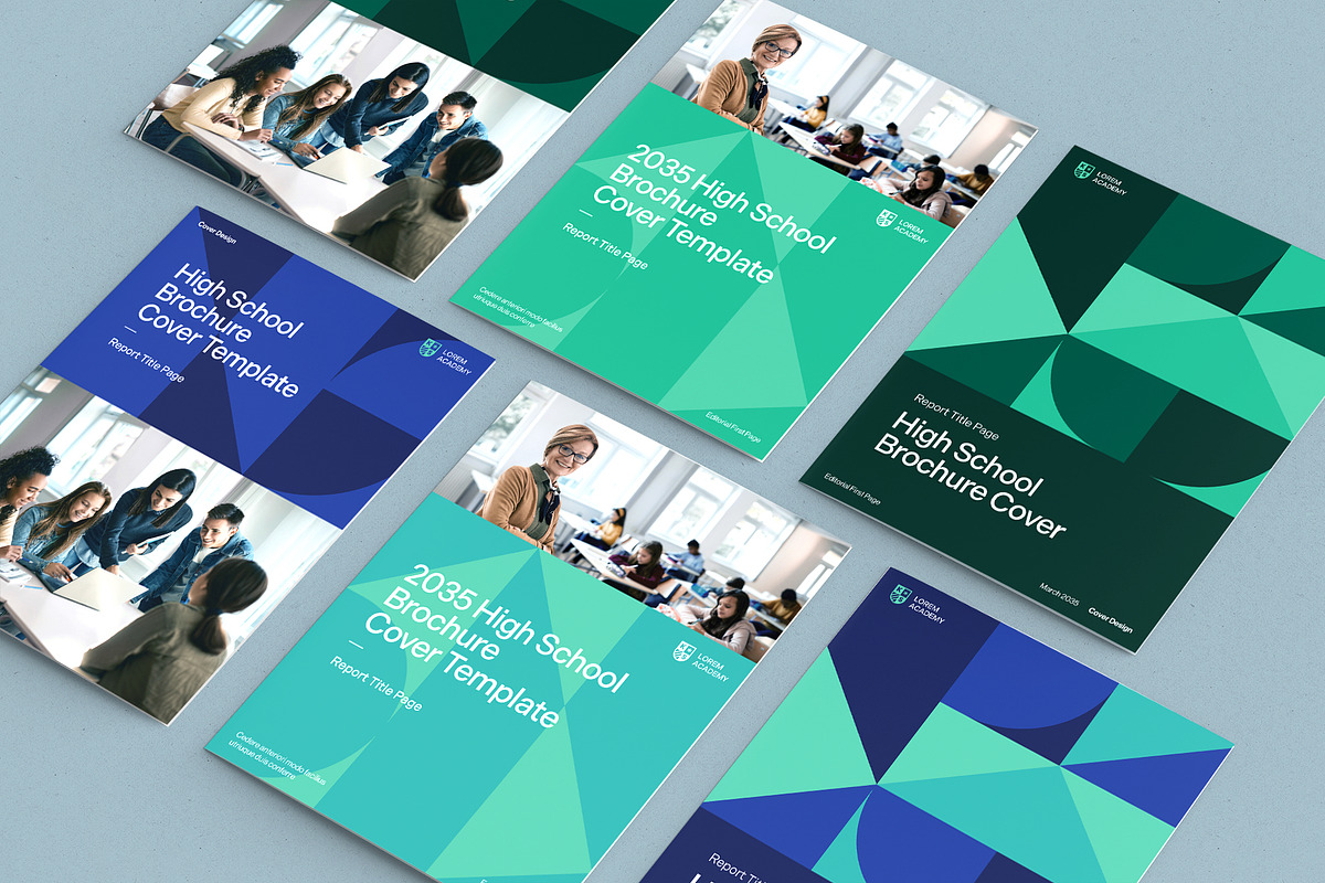 Education Brochure Cover Template, a Brochure Template by BrandPacks (Photo 5 of 6)