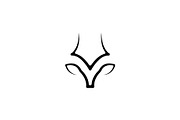 Deer Logo Design, a Branding & Logo Template by Salman Shop (Thumbnail 1 of 2)