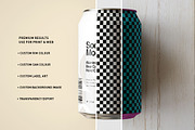 Mini Soda Can | Beer Can Mock-Up V3, a Household Mockup by TSOBG (Thumbnail 3 of 15)