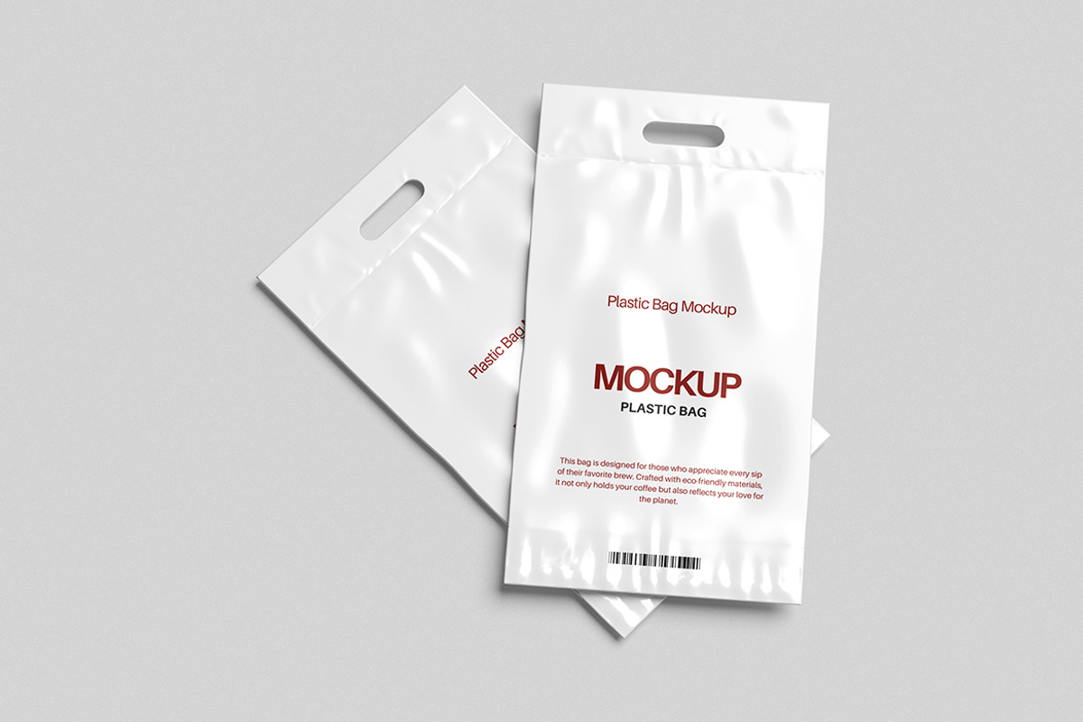 Plastic Bag Mockup, an Advertising Mockup by swsi-studio (Photo 5 of 5)