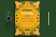 Spring Festival Flyer, a Flyer Template by MightyDesign (Thumbnail 1 of 8)