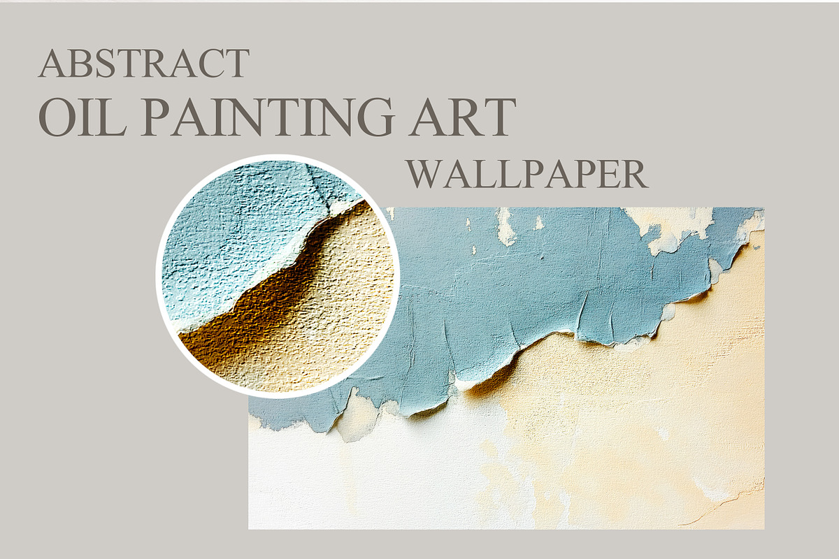 Abstract oil painting art wallpaper, a Decorative Illustration by fei long (Photo 5 of 10)