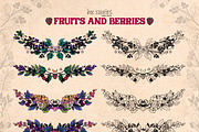 Fruits and Berries | Hand Drawn Boho, a Food Illustration by Ink Stories (Thumbnail 12 of 13)