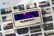 Gaming eSports Keynote Template, a Presentation Template by fluffstudio (Thumbnail 1 of 4)