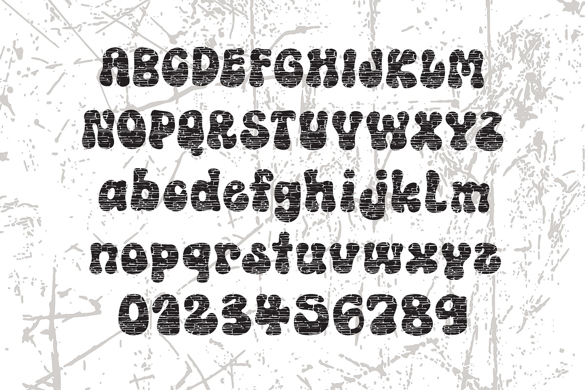 Retro Vibe OTF PNG SVG, a Symbol Font by DREAMs Soul G. (Photo 2 of 4)