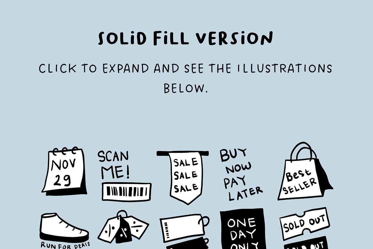 100+ Black Friday Illustrations, a Seasonal Illustration by The Journey Atelier (Photo 4 of 5)