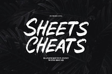 Sheets Cheats - Handwritten Brush