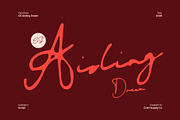 CS Aisling Drawn, a Handwritten Font by Craft Supply Co. (Thumbnail 1 of 8)