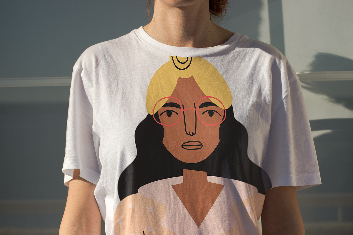 Women. Vector and raster graphics., a Person Illustration by Oliana Moroz (Photo 10 of 19)