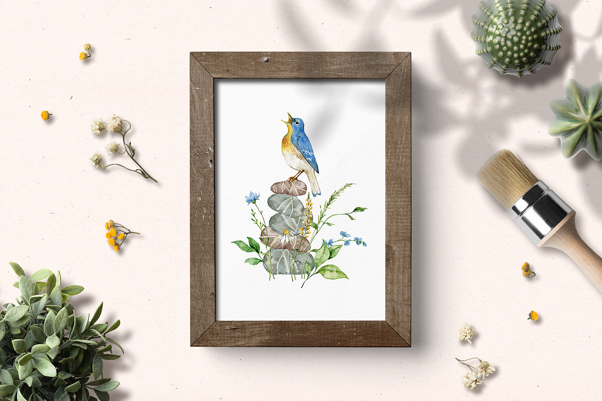 MIDSUMMER watercolor collection, a Person Illustration by long summer (Photo 9 of 15)