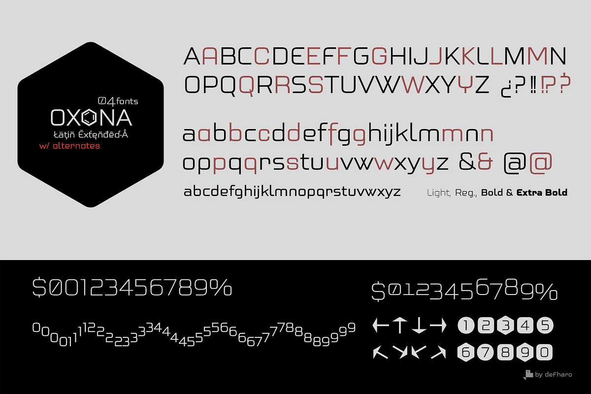 Oxona Sans Serif Roman - 04 fonts, a Sans Serif Font by deFharo (Photo 2 of 13)