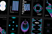 Techno party flyer template, a Flyer Template by MAcherry design studio (Thumbnail 1 of 10)
