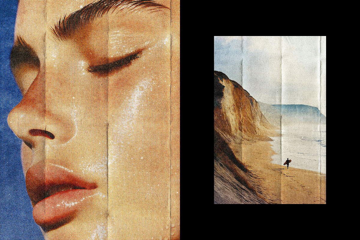 Scanline Paper Photo Effect, a Layer Style Add-On by Design Squad (Photo 2 of 4)