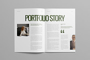 Design Portfolio Template | CANVA, a Brochure Template by Pixelpick (Thumbnail 4 of 9)