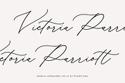 Hermitage Modern Calligraphy font, a Script Font by PeachCreme (Thumbnail 6 of 11)