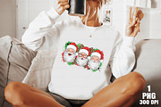 Preppy Brushstroke Christmas Santa P, an Illustration by Daily.Designs (Thumbnail 3 of 10)