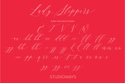 Lady Slippers, a Script Font by STUDIOWAYS (Thumbnail 9 of 11)