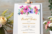 Bridal shower invitation template, an Invitation Template by ZobaDepot (Thumbnail 1 of 6)
