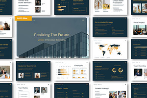 Pitch Deck Google Slide Presentation, a Presentation Template by Siska Arista