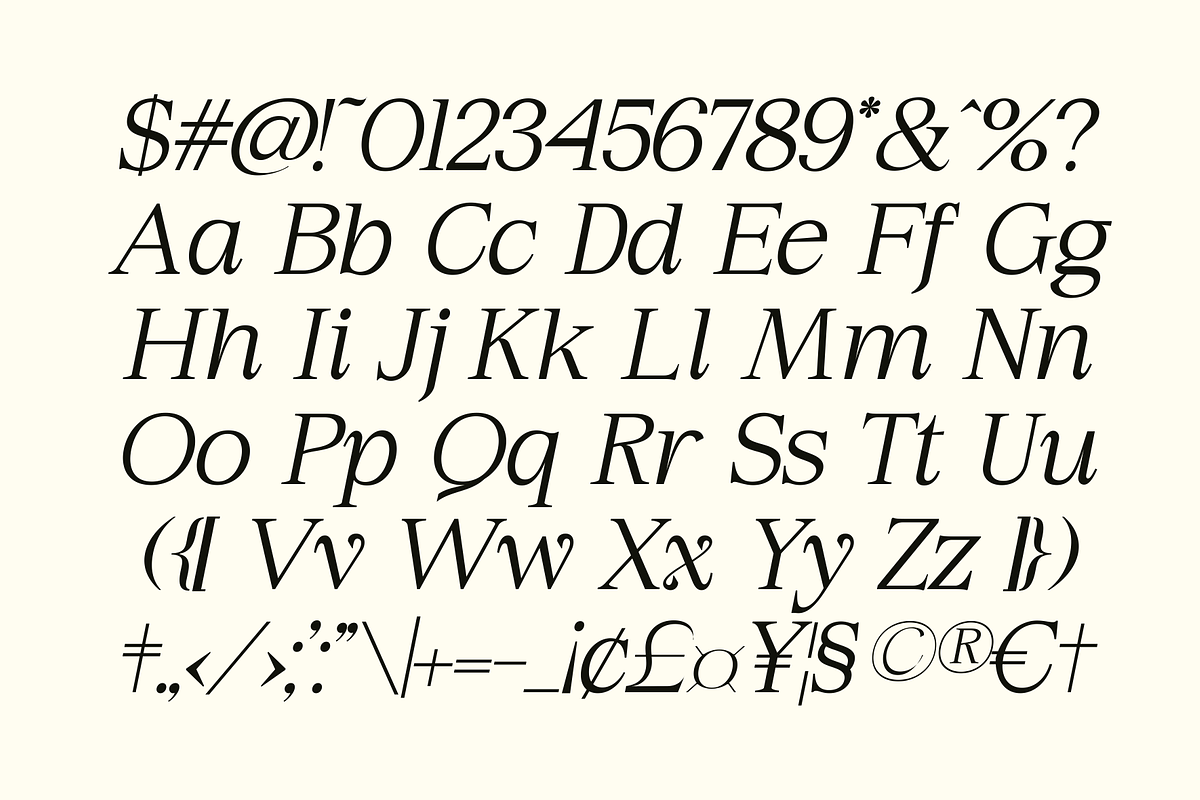 Sirkel - A Modern Serif Font, a Serif Font by Marvadesign (Photo 9 of 10)