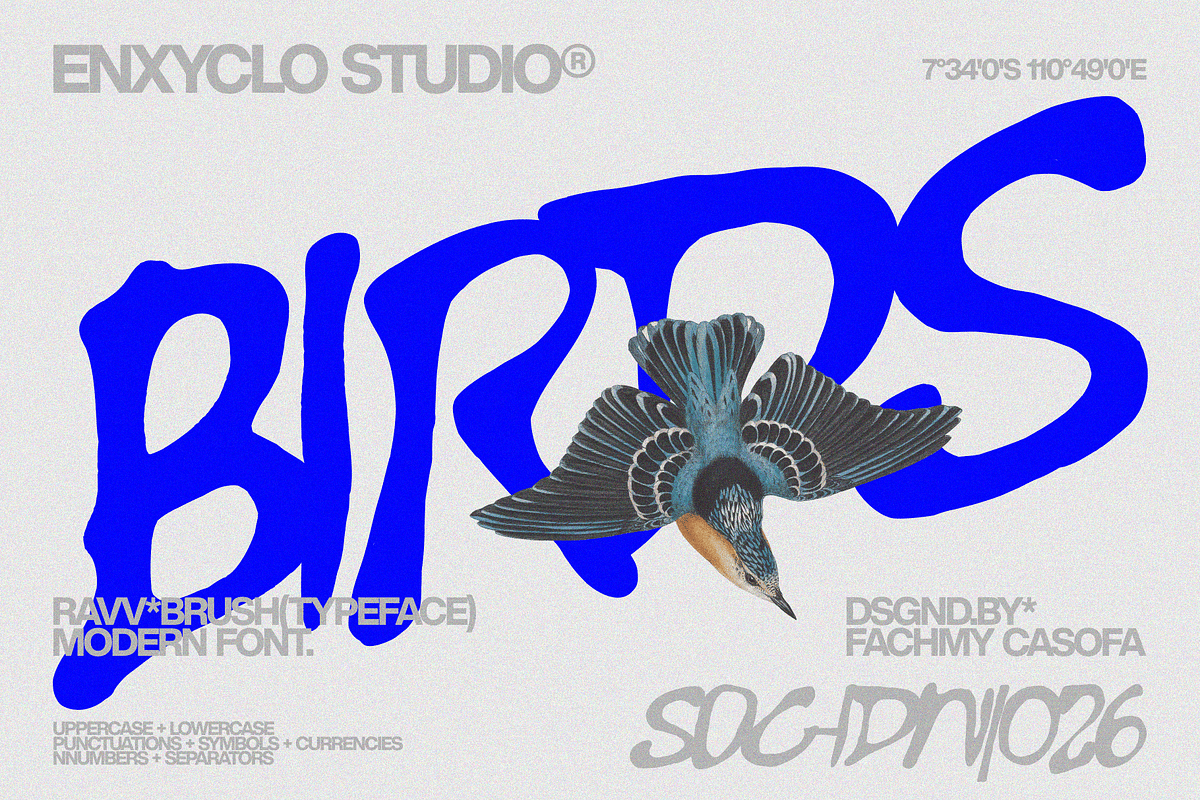 GOWAK — Raw Font, a Handwritten Font by Enxyclo Studio (Photo 11 of 14)