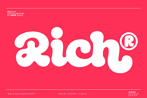 Rich - Rounded Bold Font