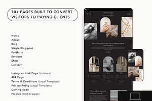 Squarespace 7.1 Template: Sienna