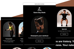 Yoga Mailchimp email template 011