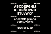 MACHINA, a Sans Serif Font by Headquarters (Thumbnail 2 of 5)