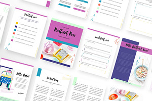 Canva Workbook Bundle Brilliant Boss