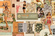 (170) Vintage Ephemera Paper Pack, an Object Graphic by The Ephemera Mercadito (Thumbnail 8 of 8)
