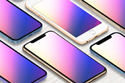 3D iPhone Presentation Mock-Up 06, an iPhone Mockup by Graphicsworld125 (Thumbnail 1 of 9)