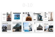Travel Instagram Posts, a Social Media Template by Milos Knezevic (Thumbnail 4 of 6)